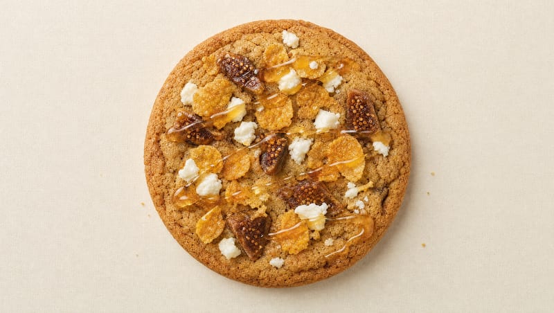Hot Honey Cookie drizzled with honey